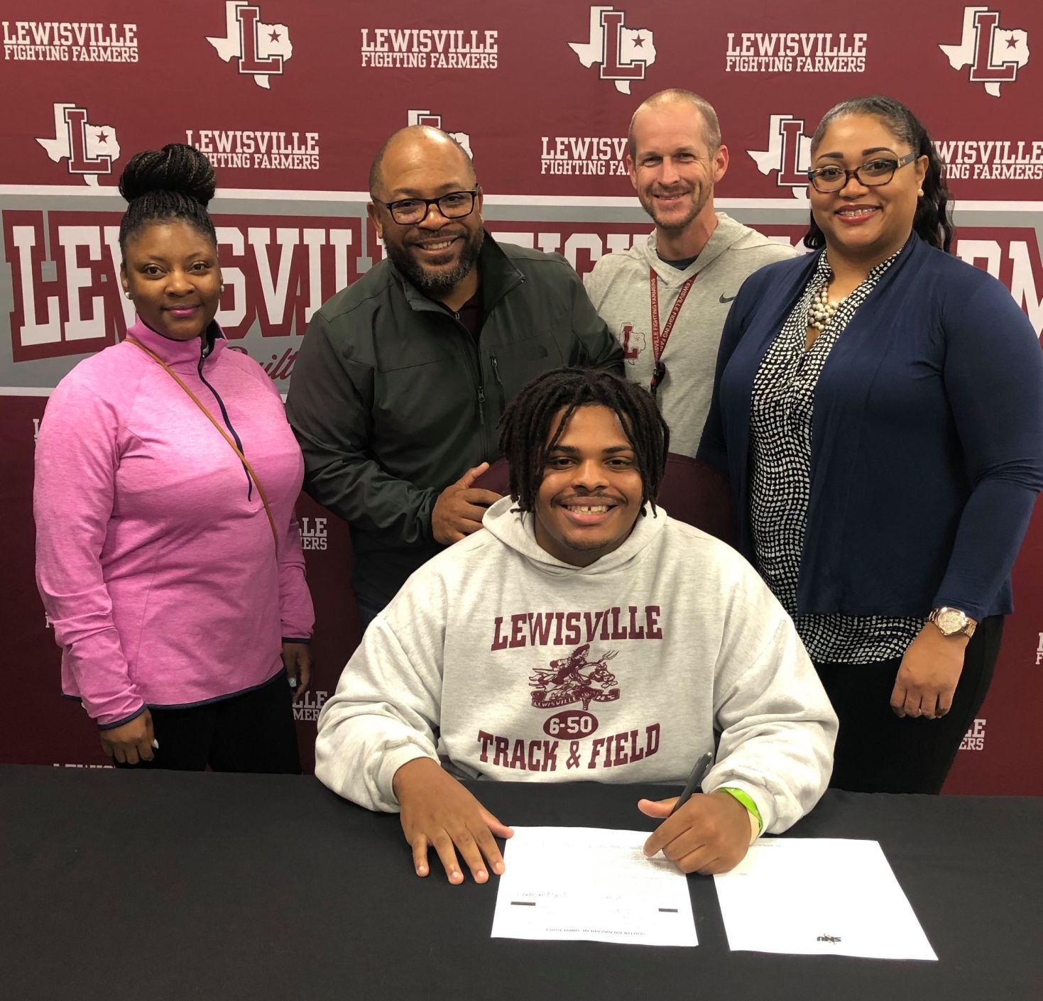 LEWISVILLE SIGNING